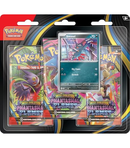 Pokémon TCG: Mega Evolution Booster Bundle (6 Booster Packs) : Amazon.co.uk:  Toys & Games