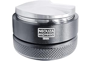 Neouza Distributore di caffè da 58 mm, adatto per macchine con gruppo E61 da 58 mm e portafiltri, distributore e livellatore di caffè