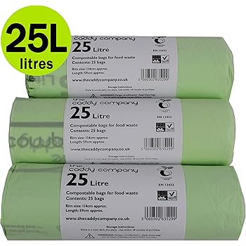 Lisina Polvere 10 Sacchi Compostabili Per Bidone 240 Litri - Per - Foto 7