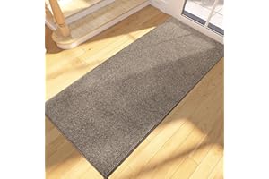 FCSDETAIL Dirt Trapper Indoor Door Mat 60 x 180 cm, Machine Washable Entrance Rug, Dog Doormat, Non-slip Inside Runner Rug for Hallway, Entryway, Kitchen