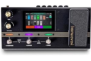 HeadRush Flex Prime - Pedaliera Multieffetto e Amp Modeler per Chitarra e Basso con Touchscreen, Looper, Wi-Fi, Bluetooth, IR Loader, USB, lezioni