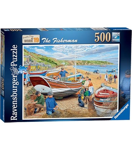 Ravensburger 'Days Out' 1000 Piece Jigsaw Puzzle - Nostalgic Train Station Scene, For Adults & Teens 12+ - View #7