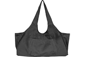 ‎WIVMYPOG Wivmypog Yogamatten-Tasche, Große Taschen für Yogamatten, Yogatasche Tragetasche mit Seitentasche für Damen und Herren Fitnessstudio, Reisen, Workout,Yoga (schwarz)