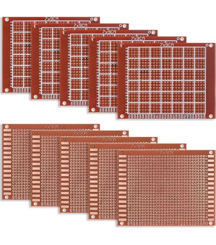 Plaques Circuits Imprimés Rademacher - Lot De 25 Plaques Cuivrées Professionnelles 50x100mm