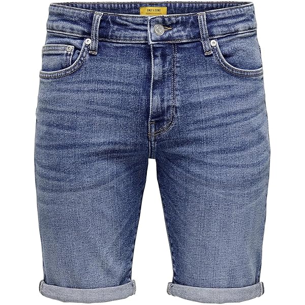 Guess Pantaloncini di jeans Sonny M4GD01 D5AZ2 Blu Slim Fit