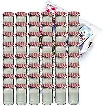 Blumixx Lot De 4 Bocaux En Verre Avec Couvercle à Visser - Capacité