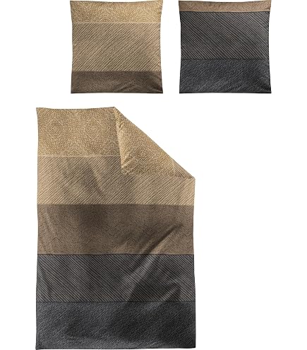 Irisette Parure De Lit Satin Coton Mako - Paris 8000 - Anthracite - 135x200 Cm + 1 Taie 80x40 Cm
