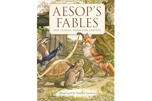 Aesop's Fables Heirloom Edition: The Classic Edition Hardcover with Slipcase and Ribbon Marker (Fairy Tales, Classic Children Books, Animal Stories, Books for Young Children)