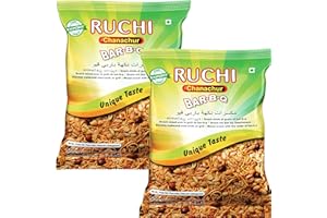 Ruchi Chanachur Family packs - 2 Bar-B-Q flavoured Packs 500g X2