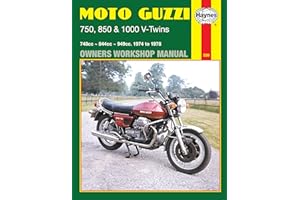 HAYNES Moto Guzzi 750, 850 & 1000 V-Twins (74 - 78) (Owners Workshop Manual)