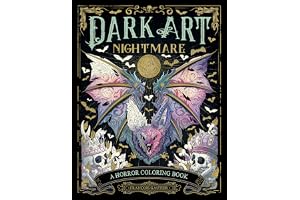 Dark Art Nightmare: A Horror Coloring Book: 4