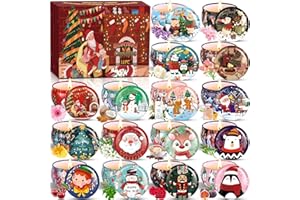 Frasheng Candle Candele Profumate Regalo di Natale 16 pezzi Candele Set per Aromaterapia Candela Aromatica di cera di soia naturale con coperchio, Decora il Natale, Regalo per Donna, Mamma, Amici