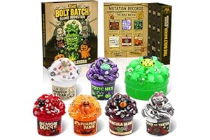 Funewest Slime Advent Calendar 2025 Kids, Christmas Countdown Calendars with Scented Slime Kits, Party Favours Gift for Kids Teen Girls Boys