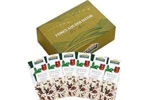 ‎DR. ANA COLLECTION . Ana Collection italienisches Risotto Tomaten Basilikum (6er Pack) I vegan & ohne Zusatzstoffe I Fertigmischung mit 100% originalem Arborio Reis l italienische Spezialität l 6 x 200g