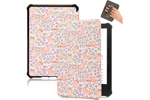 Fancity Etui kompatybilne z 6" Kindle Paperwhite 5/6/7. generacji, miękkie etui TPU z paskiem na rękę, inteligentny tryb uśpienia/wybudzenia do Paperwhite 1/2/3 (2012, 2013, 2015, 2016), Sleepy Cats