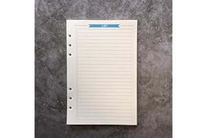 ZELTEN Recharge de papier A5 à faire