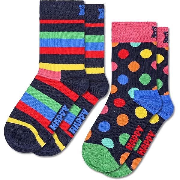 Happy Socks Unisex Baby-Kinder-Socken Mit Schneemann-Muster – Anti-Rutsch, Aus Bio-Baumwolle