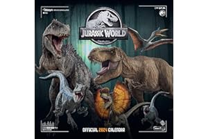 Jurassic World – Offizieller Kalender 2024: Original Danilo-Kalender [Mehrsprachig] [Kalender]