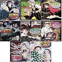 Demon Slayer: Kimetsu no Yaiba Vol (16-23) 8 Book Collection Set