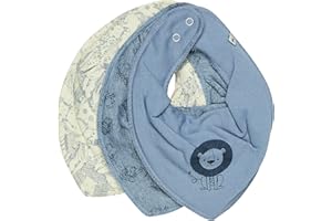 Pippi Unisex Baby Pippi Lätzchen L tzchen, Ashley Blue Melange, Einheitsgröße EU