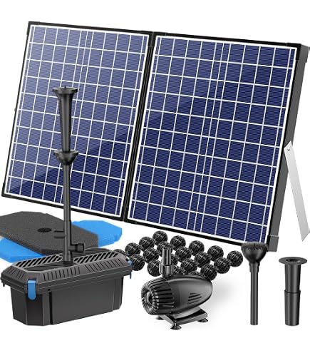 Kit Filtration Bassin 60000L - Filtre Bio + Pompe 10000l/h + UV 36W + Tuyau 25m - WilTec