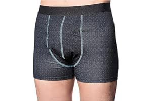 DRY & COOL Caleçon pour Incontinence diurne pour Hommes | sous-vêtement Lavable | Boxer de Protection avec Coussinets absorbants pour Les fuites légères I Confort Discret I Couleur: Cool Black