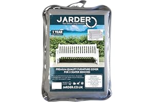 Jarder 3 Seater Garden Bench Cover, 100% Water Resistant PVC Coated Cover For Outdoor Furniture