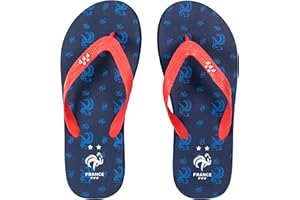 Equipe de FRANCE de football Tongs FFF - Collection Officielle
