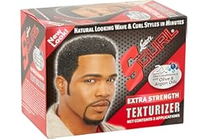 Lusters Scurl Texturiseur extra fort – Aspect naturel ondulé et coiffage en quelques minutes