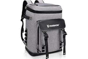 VS VOGSHOW Vogshow Kühlrucksack Großer, Kühltasche Isolierter Picknickrucksäcke, Mehrzweck Thermo Rucksäcke für Camping, Familien-Outdoor, BBQ, Einkaufen, Reisen, Angeln und Strand