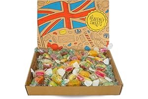 Coffret de bonbons sans sucre - Cadeau d'anniversaire pour lui, pour elle, pour la fête des mères - 850g à choisir et à mélanger - Une sélection impressionnante de bonbons sans sucre.