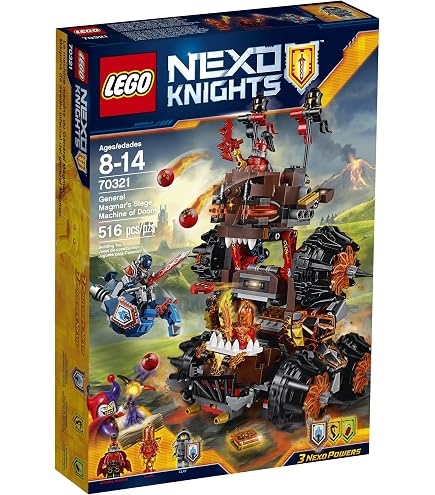 LEGO NEXO KNIGHTS Axl's Rolling Arsenal 72006 Building Kit (604