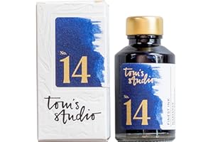 Tom's Studio - Fountain Pen Ink 50ml, Marianas Blue | Glass Ink Bottles For Fountain Pens