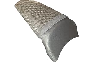 TRIBOSEAT Cubierta Asiento Antideslizante Accesorio Personalizado Negro Compatible con Kawasaki Z650 (2017-2019)