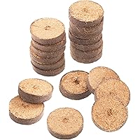 Connex Kokos-Quelltabletten Ø 3,5 cm - Praktisches Set mit 20 Stück - mit pflegendem Nährstoff-Mix - 100% torffrei aus…