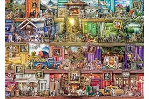 Ravensburger Library of Dogs 1000 Piece Jigsaw Puzzles for Adults and Kids Age 12 Years Up