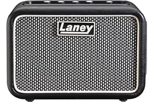 Laney MINI-ST-SUPERG-2 6W Battery Powered Guitar Amp– Compact Practice Amp with Clean/Drive Channels, Delay, LSI Smartphone Input, AUX In, Headphone Out & Free Ultimate Guitar Subscription