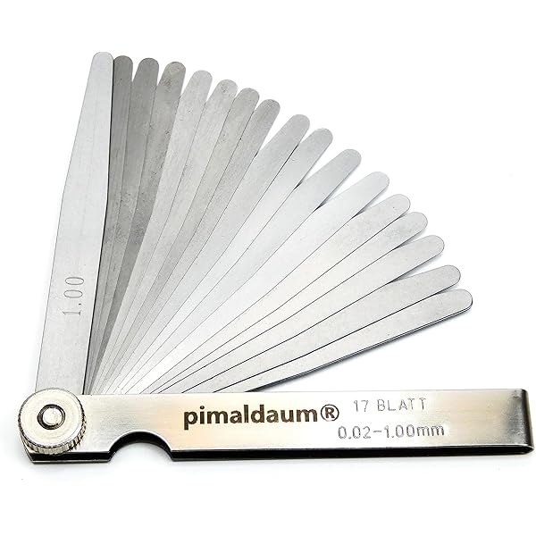 300mm Voelermaat 17 Bladen 0.02-1mm Dikte Rvs Meting 300mm Voelermaat 17 Bladen 0.02-1mm Dikte Rvs Meting