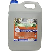 Robbyrob 2064200000 Brennspiritus 5 L, Weiß, 18 x 13 x 28 cm