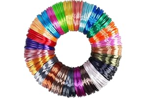 25 Colors Silk Shiny PLA Filament Sample Pack, Each Color 4 Meter Length, Total 100m 3D Printer 3D Pen Material Refill, with Extra 2 Finger Caps by MIKA3D