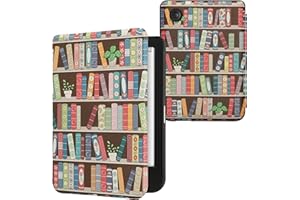 kwmobile Étui Compatible avec Kobo Clara BW/Colour Coque - Étui à Rabat magnétique Tablette eReader Similicuir - Bleu-Vert-Fuchsia