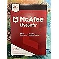 McAfee LiveSafe, for PC, Apple Mac, iOS, or Android, Unlimited Devices, 1-Year Subscription, eCard