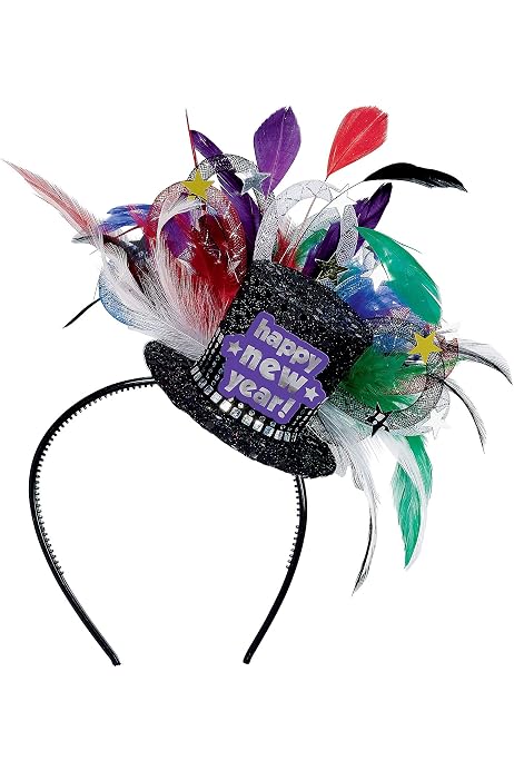 Widmann Haarband Happy New Year – Glitzerndes Accessoire Für Silvester