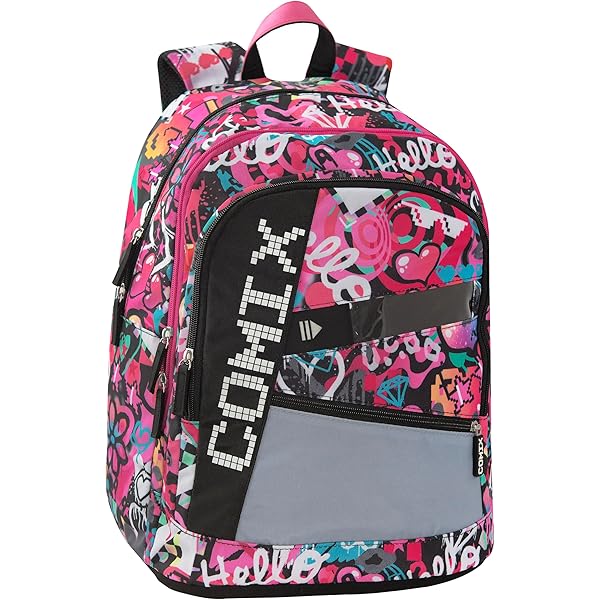 Zaino Scuola Media Ragazza COMIX WBS Zaino Scuola Media