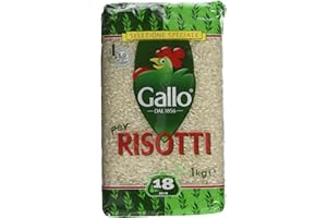 Riso Gallo Per Risotti Riz pour Risotto sous Vide 1 kg - Lot de 2