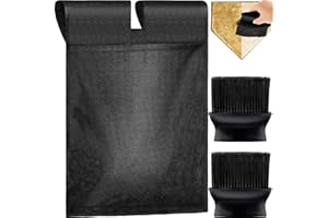 FABBAY 3 Stück Umpire Gear Set 11.8x13.4 Zoll Umpire Ball Tasche 2 Stück 5x4.7x1.4 Zoll Umpire Brush Baseball Home Plate Brush mit Kunststoffgriff für Baseball Softball Schiedsrichter Ausrüstung, B Mangel