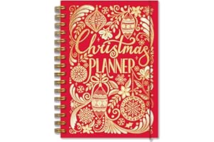 RACHEL ELLEN DESIGNS LTD Rachel Ellen A5 Christmas Organiser Book - 5 Year Planner