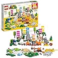 LEGO 71418 Super Mario Creativity Toolbox Maker Set, Building Toys for Kids to create Their Own Levels with Figures, Grass, Desert and Lava Builds, Starter Course Expansion, Gift Idea