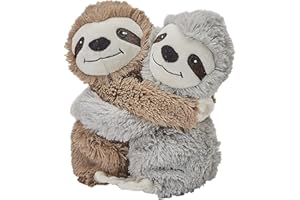 Warmies Set di 2 piumini grigio/marrone