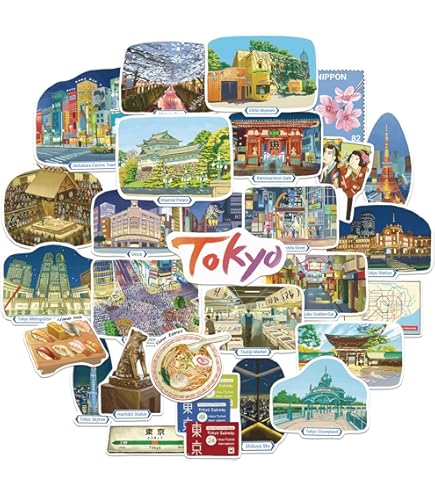 DV DESIGN A4 Sticker Sheet Japan Vinyl Stickers - Japanese